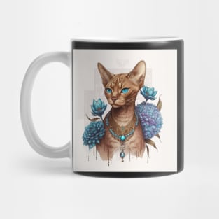 Abyssinain Cat Beauty Mug